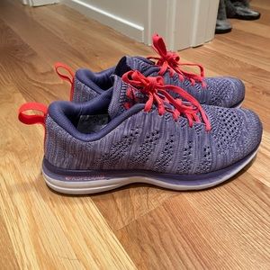 Purple and Pink APL Sneakers